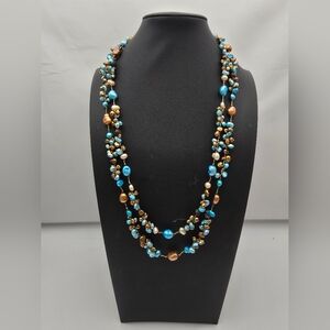 Multistone Boho Necklace